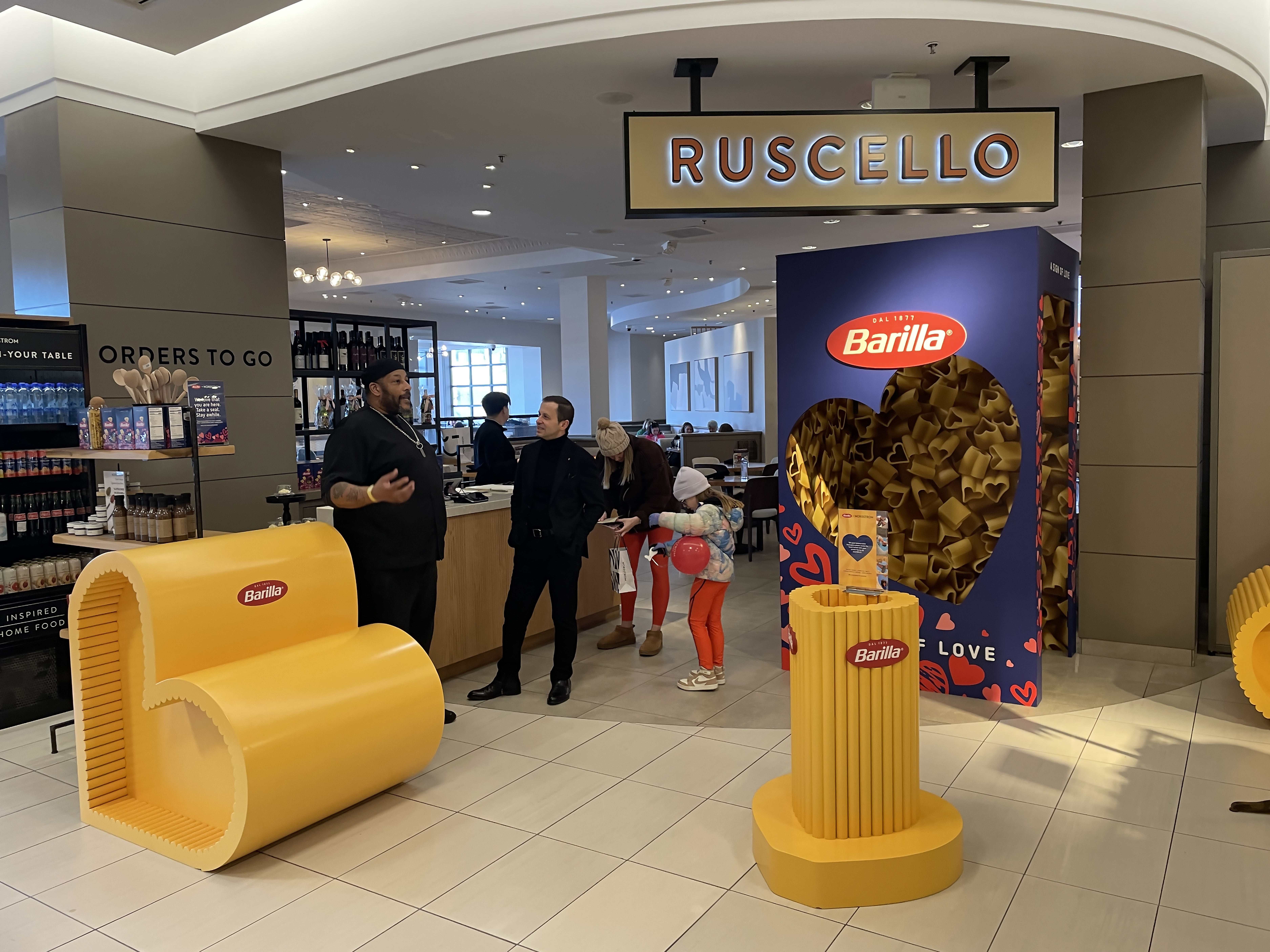 Barilla's 2025 'Sign of Love' Nordstrom Ruscello Takeover